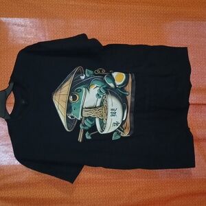 Gildan Green Frog Noodle T-Shirt SZ XL  Never worn.